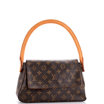 Louis Vuitton Looping Handbag Monogram Canvas Mini