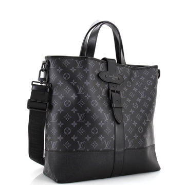 Louis Vuitton Saumur Tote Monogram Eclipse Canvas