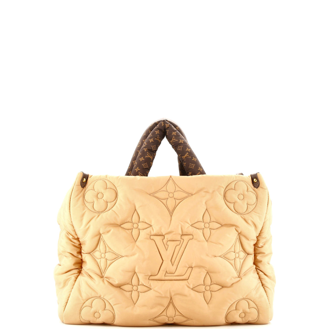 Louis Vuitton Pillow OnTheGo Tote Monogram Quilted Econyl Nylon GM