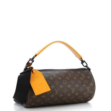 Louis Vuitton Soft Polochon Bag Macassar Monogram Canvas MM