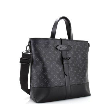 Louis Vuitton Saumur Tote Monogram Eclipse Canvas