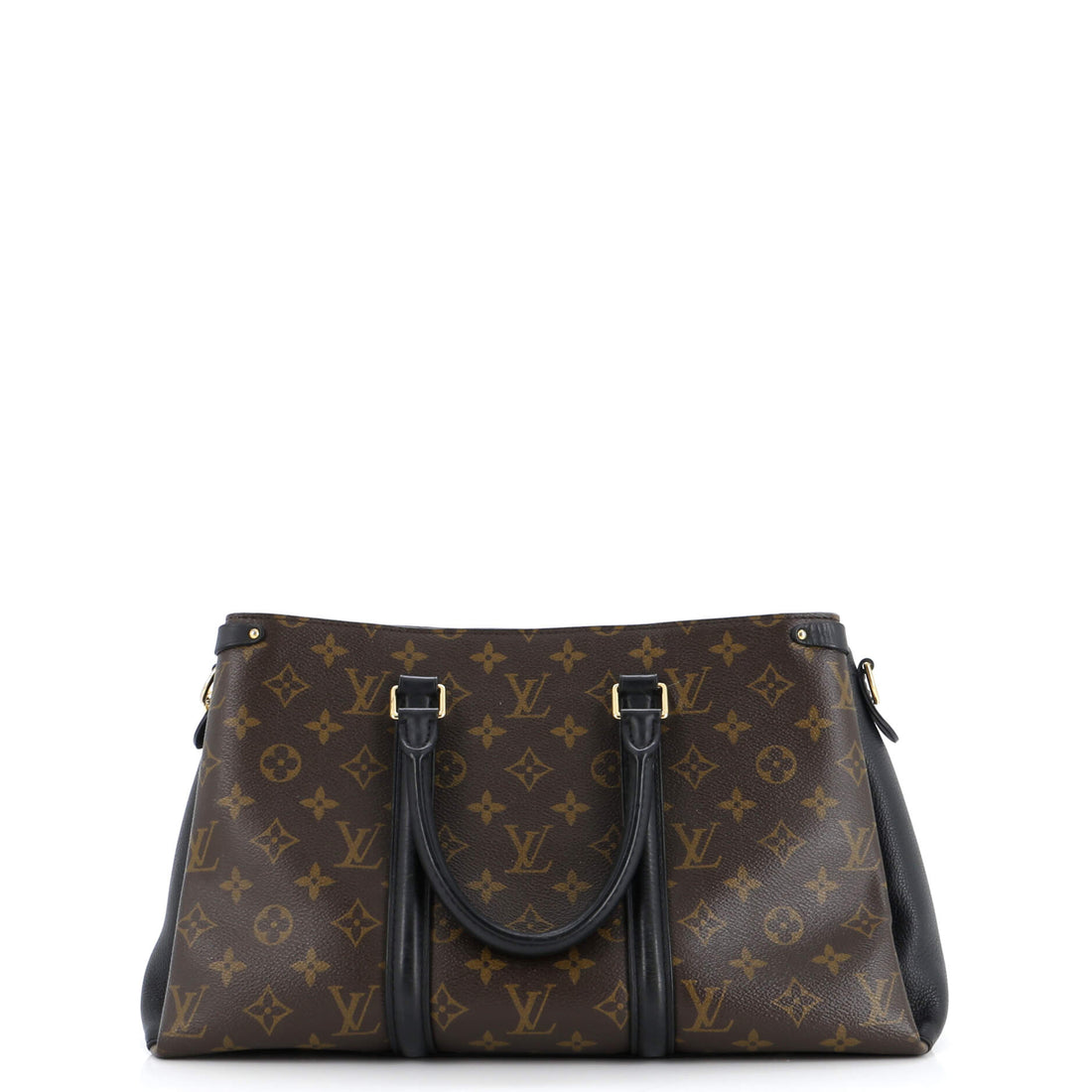 Louis Vuitton Soufflot Tote Monogram Canvas with Leather MM