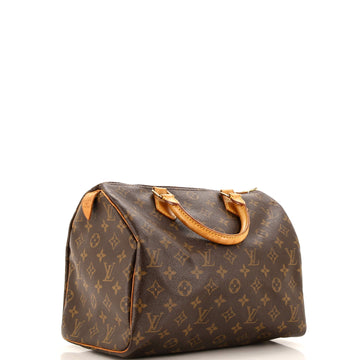 Louis Vuitton Speedy Handbag Monogram Canvas 30