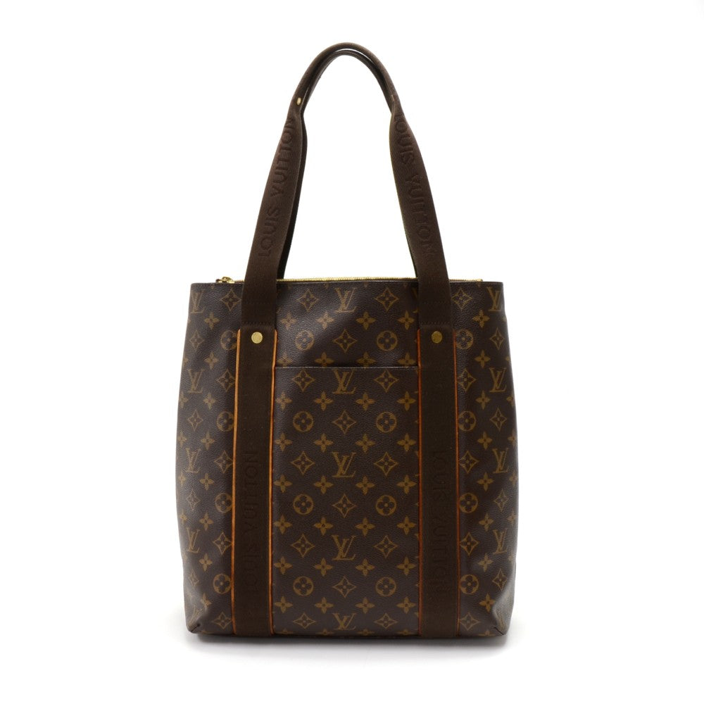 Louis Vuitto Cabas Beaubourg Monogram Canvas Tote Bag