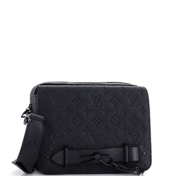 Louis Vuitton Steamer Messenger Bag Monogram Taurillon Leather