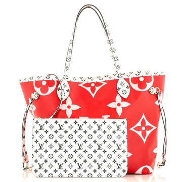 Louis Vuitton Neverfull NM Tote Limited Edition Colored Monogram Giant MM