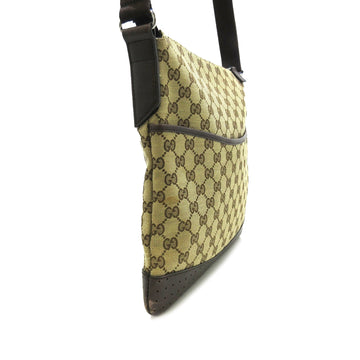 GUCCI CS Canvas Crossbody Bag