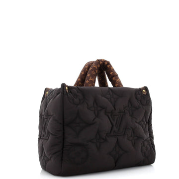 Louis Vuitton Pillow OnTheGo Tote Monogram Quilted Econyl Nylon MM