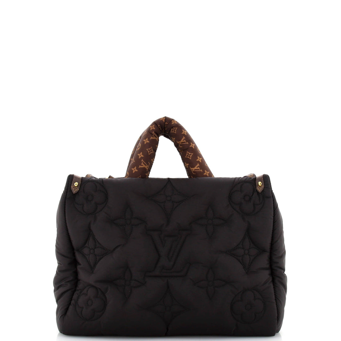 Louis Vuitton Pillow OnTheGo Tote Monogram Quilted Econyl Nylon MM