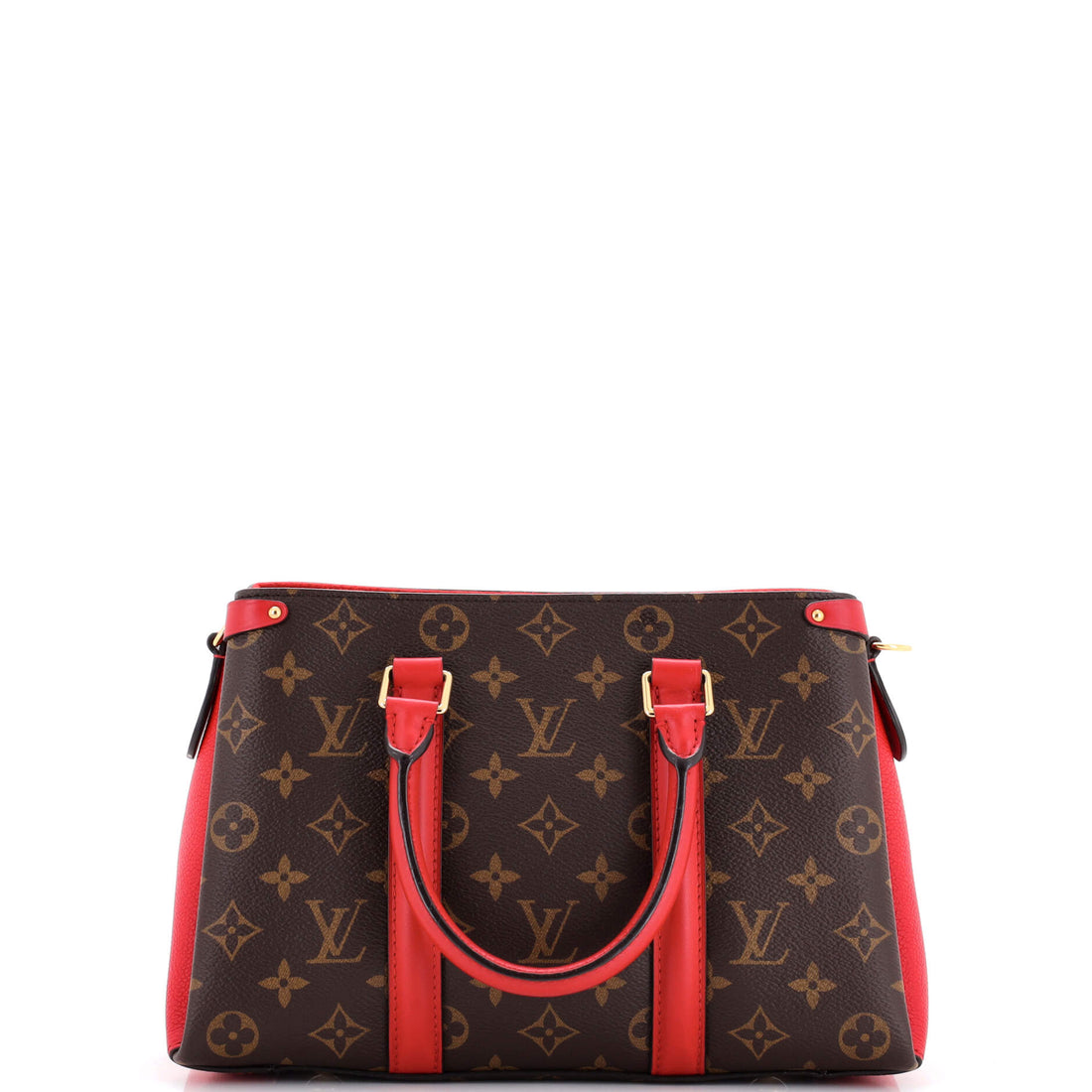 Louis Vuitton Soufflot Tote Monogram Canvas with Leather BB