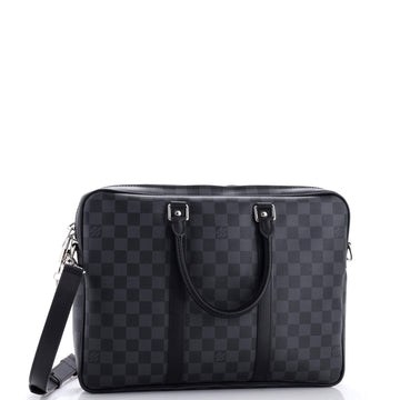 Louis Vuitton Porte-Documents Voyage Briefcase Damier Graphite PM