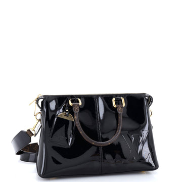 Louis Vuitton Miroir Handbag Vernis with Monogram Canvas