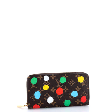 Louis Vuitton Zippy Wallet Yayoi Kusama Painted Dots Monogram Canvas