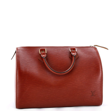 Louis Vuitton Speedy Handbag Epi Leather 30