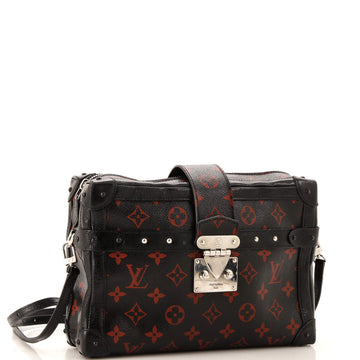 Louis Vuitton Petite Malle Soft Handbag Limited Edition Monogram Infrarouge GM