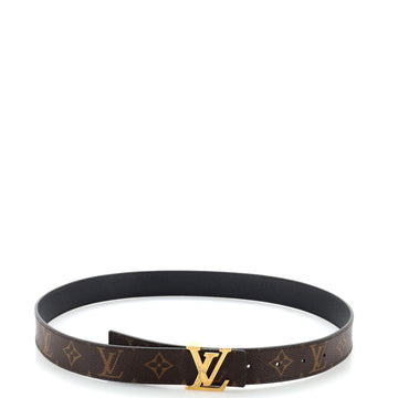 Louis Vuitton LV Initiales Belt Monogram Canvas Thin 85
