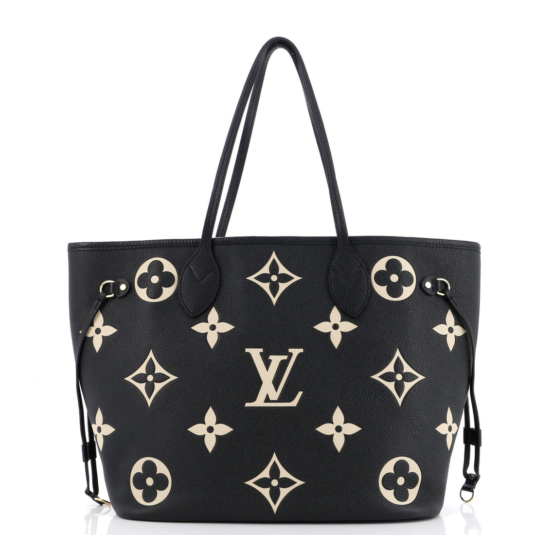 Louis Vuitton Neverfull NM Tote Bicolor Monogram Empreinte Giant MM