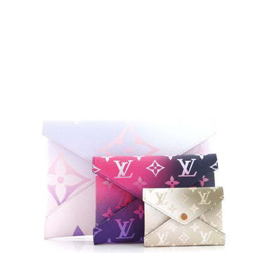 Louis Vuitton Kirigami Pochette Set Spring in the City Monogram Giant Canvas