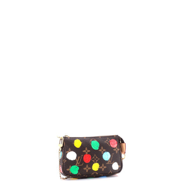 Louis Vuitton Pochette Accessoires Yayoi Kusama Painted Dots Monogram Canvas Mini