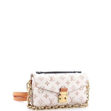 Louis Vuitton Pochette Metis Monogram Dune Canvas East West