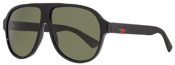 Gucci Men's  Sunglasses EC0009S 001 Shiny Black 59mm