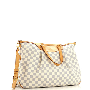 Louis Vuitton Siracusa Handbag Damier GM