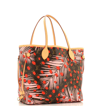 Louis Vuitton Neverfull NM Tote Limited Edition Monogram Jungle Dots MM
