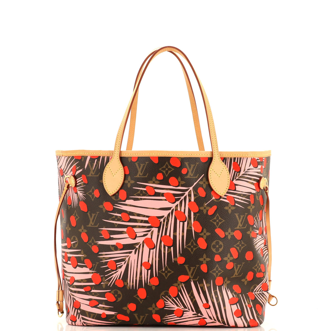 Louis Vuitton Neverfull NM Tote Limited Edition Monogram Jungle Dots MM