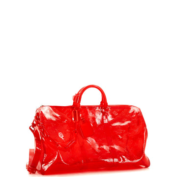Louis Vuitton Keepall Bandouliere Bag Limited Edition Monogram PVC 50