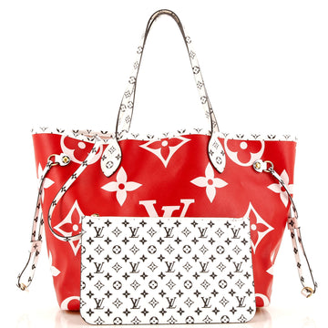 Louis Vuitton Neverfull NM Tote Limited Edition Colored Monogram Giant MM