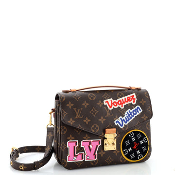 Louis Vuitton Pochette Metis Limited Edition Patches Monogram Canvas