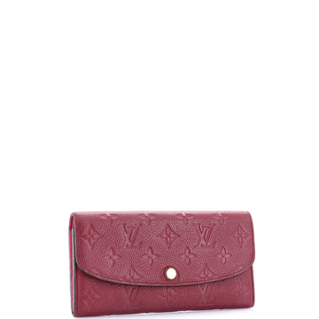 Louis Vuitton Emilie Wallet Monogram Empreinte Leather