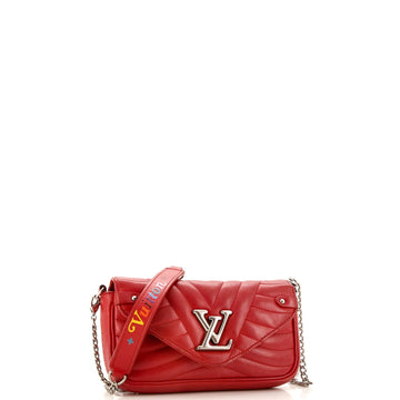 Louis Vuitton New Wave Chain Pochette Quilted Leather
