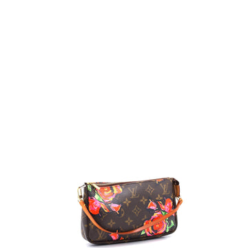 Louis Vuitton Pochette Accessoires Limited Edition Monogram Roses