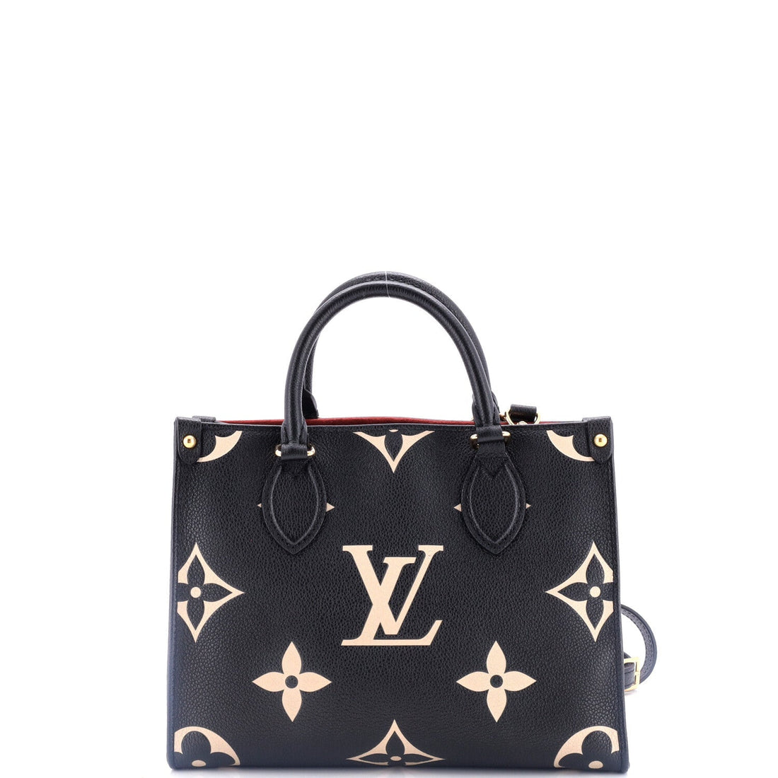 Louis Vuitton OnTheGo Tote Bicolor Monogram Empreinte Giant PM