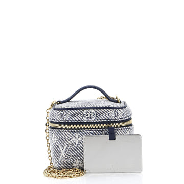 Louis Vuitton Vanity Case Monoglam Jacquard Canvas Micro