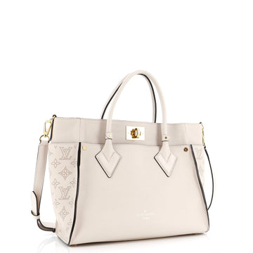 Louis Vuitton On My Side Tote Mahina Leather MM