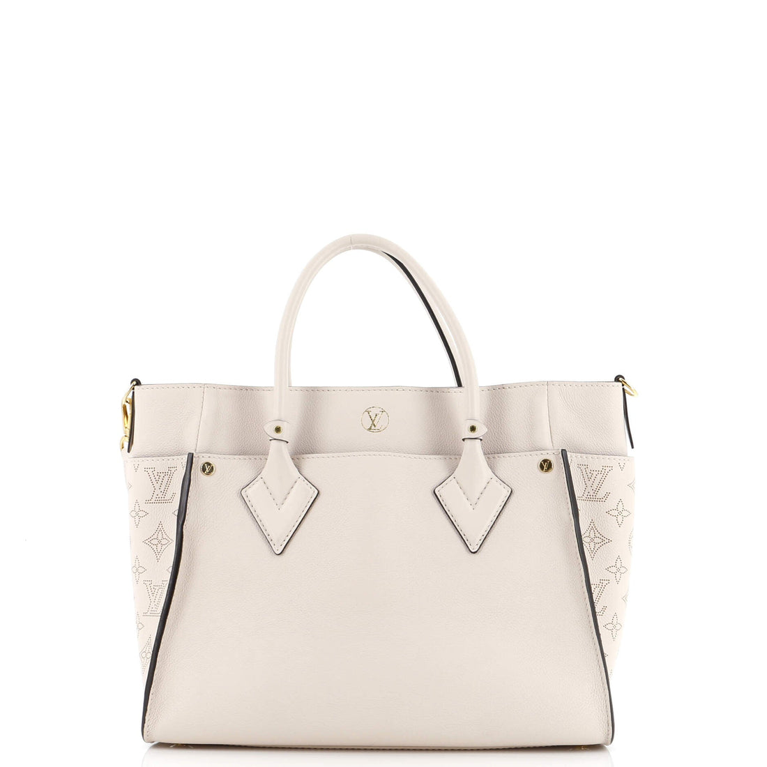 Louis Vuitton On My Side Tote Mahina Leather MM