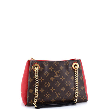 Louis Vuitton Surene Handbag Monogram Canvas with Leather BB