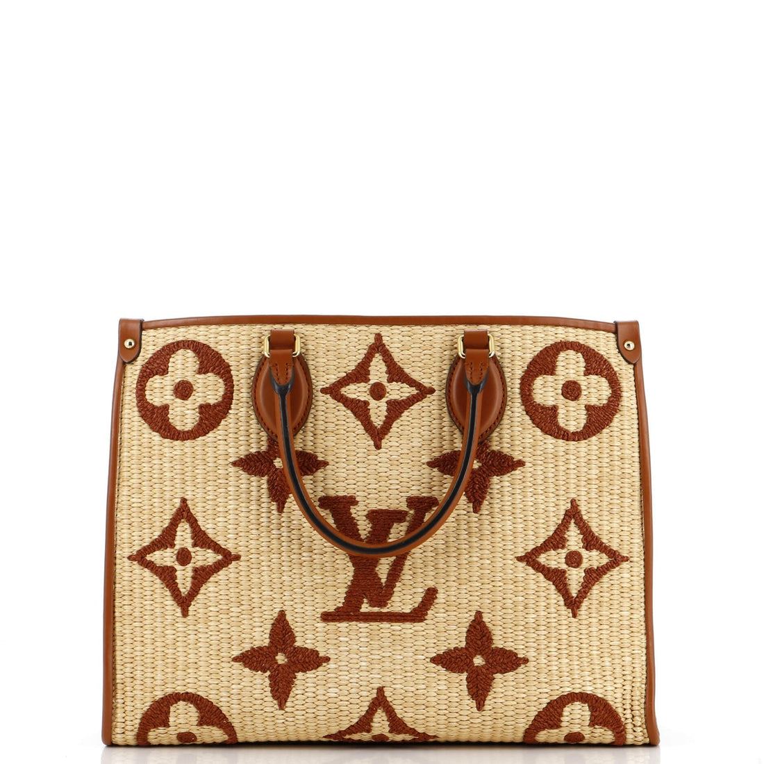 Louis Vuitton OnTheGo Tote Monogram Giant Raffia MM
