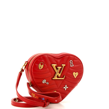 Louis Vuitton New Wave Heart Crossbody Bag Limited Edition Love Lock Quilted Leather
