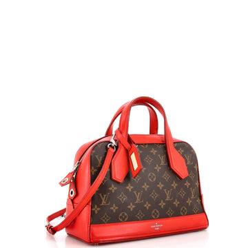 Louis Vuitton Dora Handbag Monogram Canvas and Calfskin PM