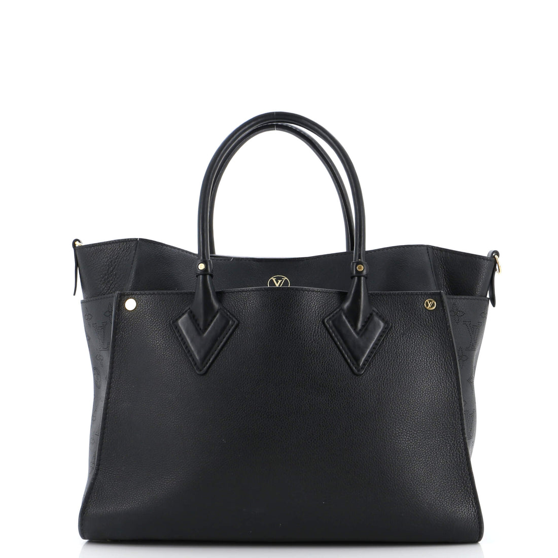Louis Vuitton On My Side Tote Mahina Leather MM