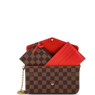 Louis Vuitton Felicie Pochette Damier