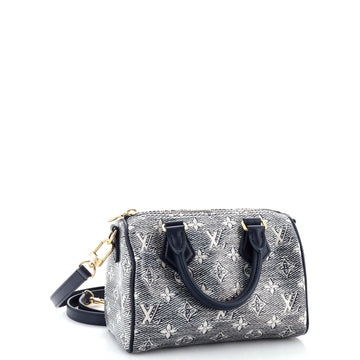 Louis Vuitton Speedy Bandouliere Bag Monoglam Jacquard Canvas 20