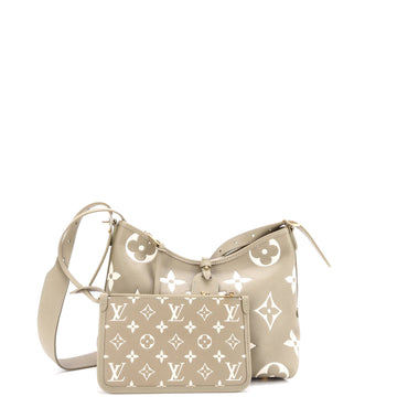 Louis Vuitton CarryAll Hobo Bicolor Monogram Empreinte Giant PM