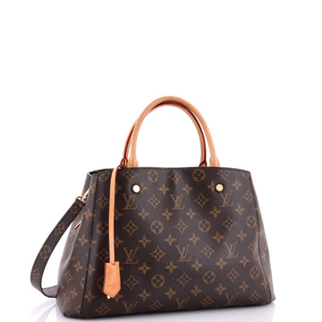 Louis Vuitton Montaigne Handbag Monogram Canvas MM