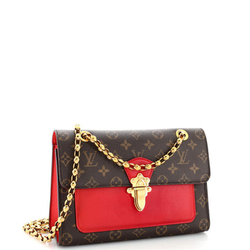Louis Vuitton Victoire Handbag Monogram Canvas and Leather