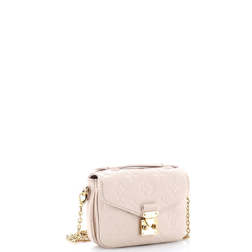 Louis Vuitton Micro Metis Monogram Empreinte Leather
