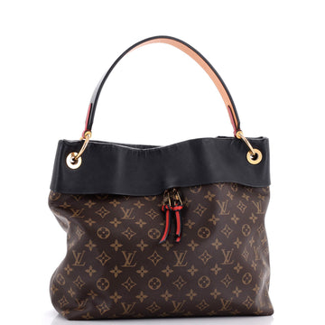 Louis Vuitton Tuileries Hobo Monogram Canvas with Leather